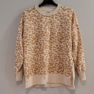 Aerie | XS Cheetah Print Sweatshirt